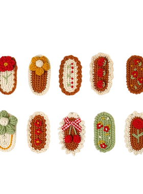 菲菲姐家复古森系发夹