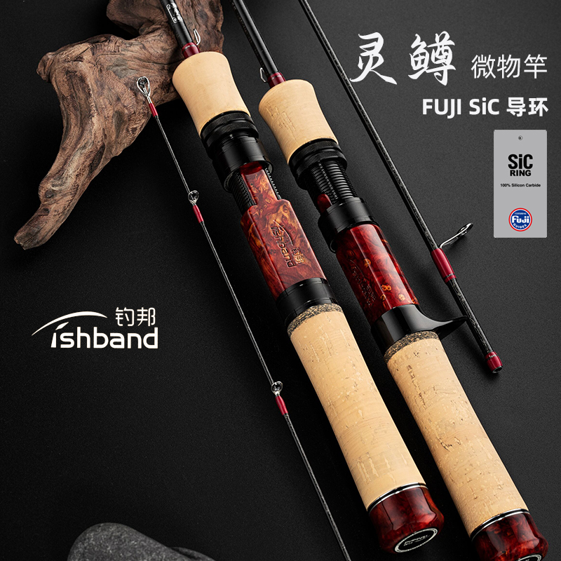 灵鳟微物路亚竿K架FUJISIC导环