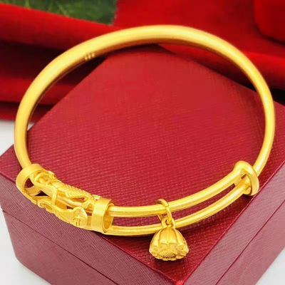 越南沙金新款古风传承手镯