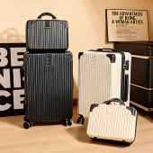 日本SMO原创行李箱ins网红女旅行拉杆箱旅行男24寸超大容量密码 箱