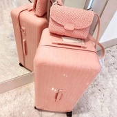 日本SMO 行李箱女超大容量皮箱拉杆箱男32寸静音万向轮密码 旅行箱