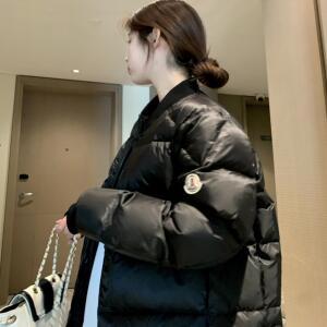 2025新款超轻宽松棒球服立领90白鸭绒情侣羽绒服休闲百搭加厚外套