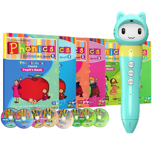 Super Phonics英语字母拼读法自然拼读book123超级拼读幼儿小学英语PK正版乐学说适用易趣小蝌蚪小达人点读笔