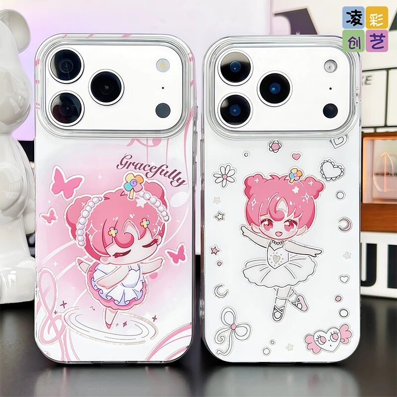 巴蕾小彩灵手机壳适用iPhone17promax新款opporeno16卡通13可爱14小众防摔保护套vivos60华为mate80nova15