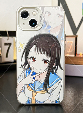 凌彩创艺动漫伪恋小野寺小咲手机壳适用苹果16promax华为vivoiqoo13小米15pro一加ace5pro红米70至尊IMD彩银