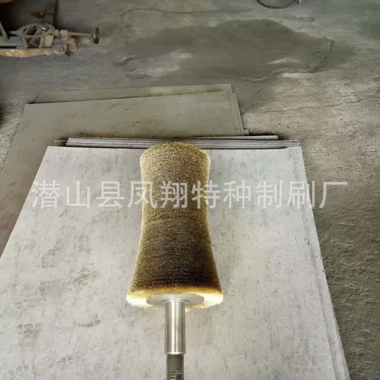 生产直销钢丝除锈辊刷抛光钢丝辊刷不锈钢丝棍刷