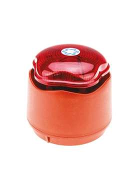 90010R0 Hosiden Besson声光报警器9-30V直流红色110dB