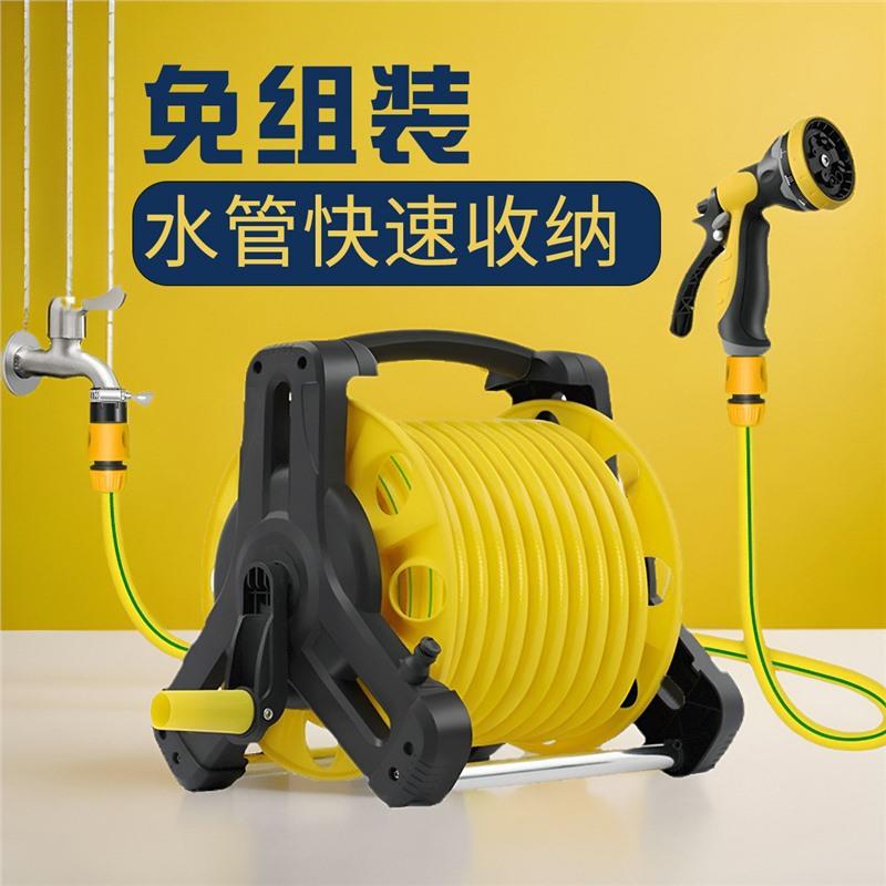 洗车水管软管收卷器自动收纳架高压水自动收管浇水神器水管车冠超