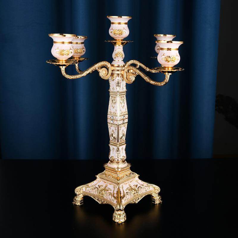 欧式烛台家用客厅简约蜡烛台创意个性时尚金属蜡台摆件三头五头,畜牧/养殖物资,畜牧/养殖器械,淘宝优惠券,粉丝福利购,淘宝优惠卷