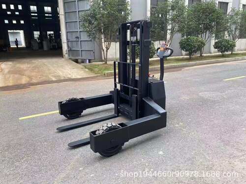 钧力电动液压叉车2吨户外越野堆高车升高装卸车1.5吨升降步行式