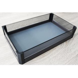 极浅柜门板挂篮厨房高柜柜门挂篮壁挂置物架多层