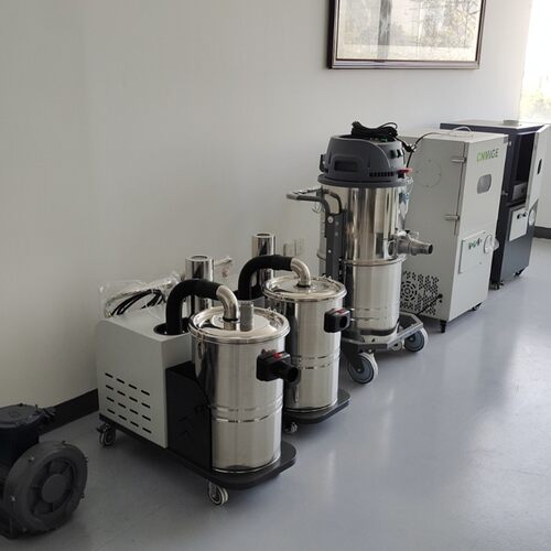 封装车间净化清理220V低噪音无刷吸尘机铸铁加工用重型旋风风机