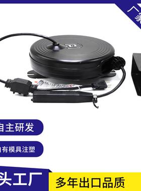 私模RVV线盘H05VV卷线器AWG伸缩线盘绕线器10米5米卷线盘