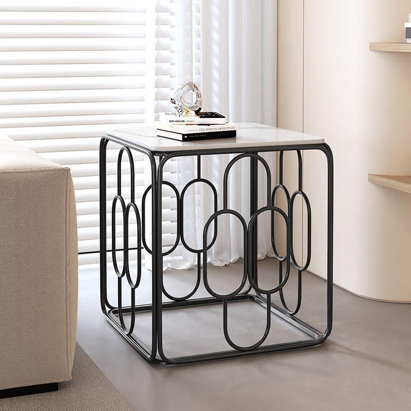 岩板沙发边几创意新款家用客厅小茶几简约现代卧室床边桌子床头柜