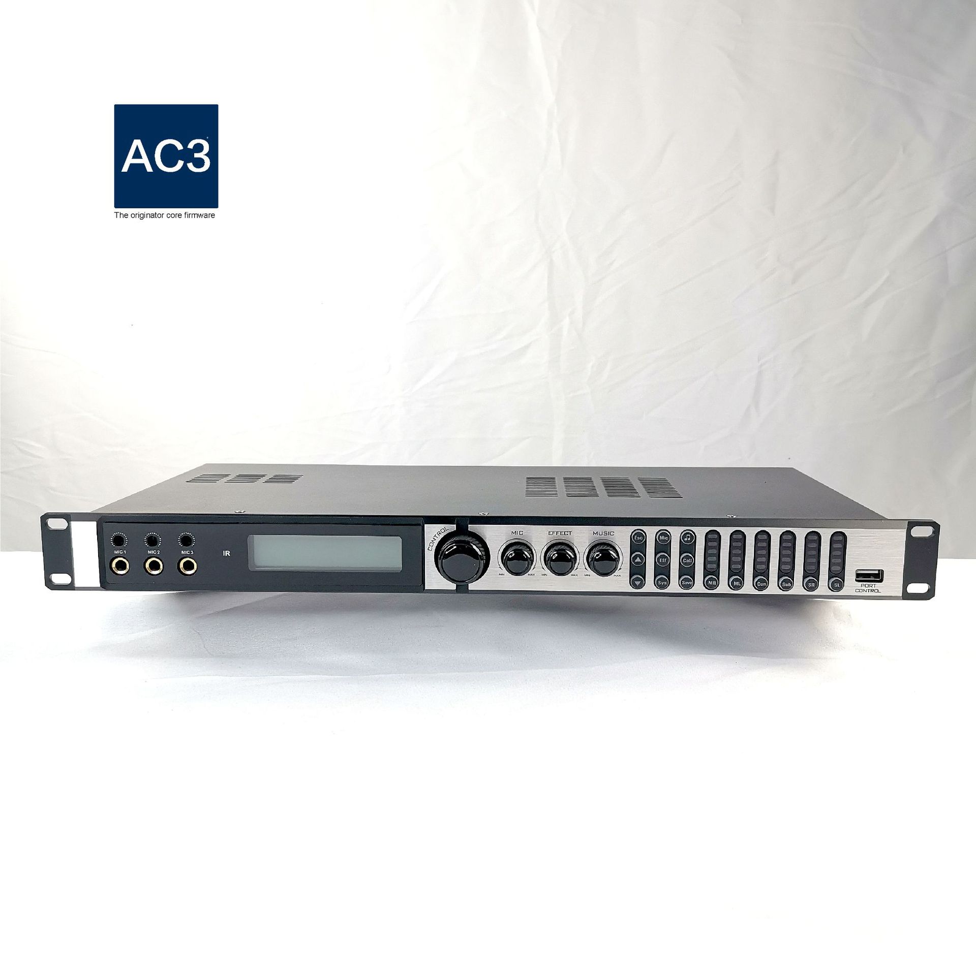 KX-9600A数字前级处理器专业KTV混响人声舞台家用防啸叫效果器