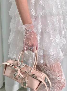 2026新款蝴蝶结缎面包