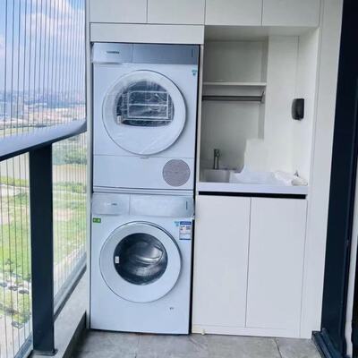 SIEMENS/西门子WG54K7D00W/D10W/80W+WQ55K7U00W小幸熨洗衣机套装