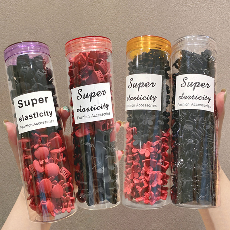 黑色迷你小抓夹发饰小号刘海发夹