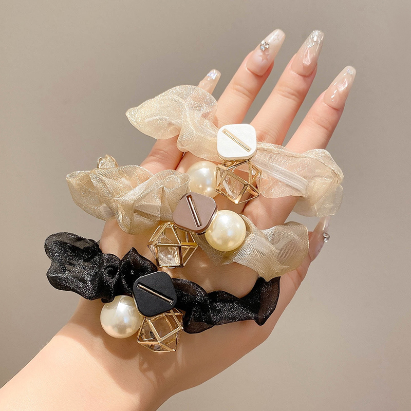 森系大肠发圈2023新款扎头发皮筋