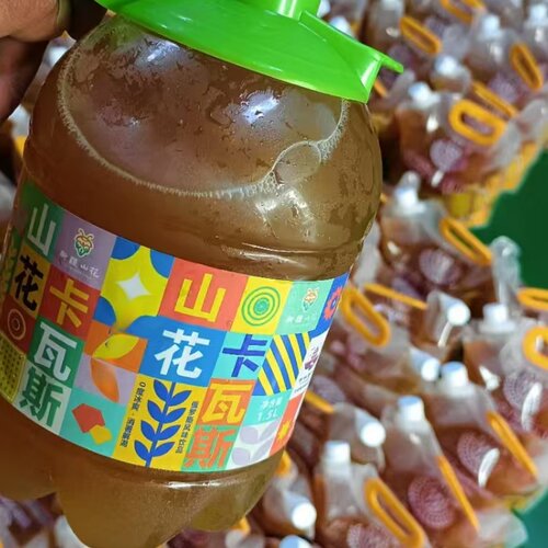 新疆山花卡瓦斯蜂蜜饮料