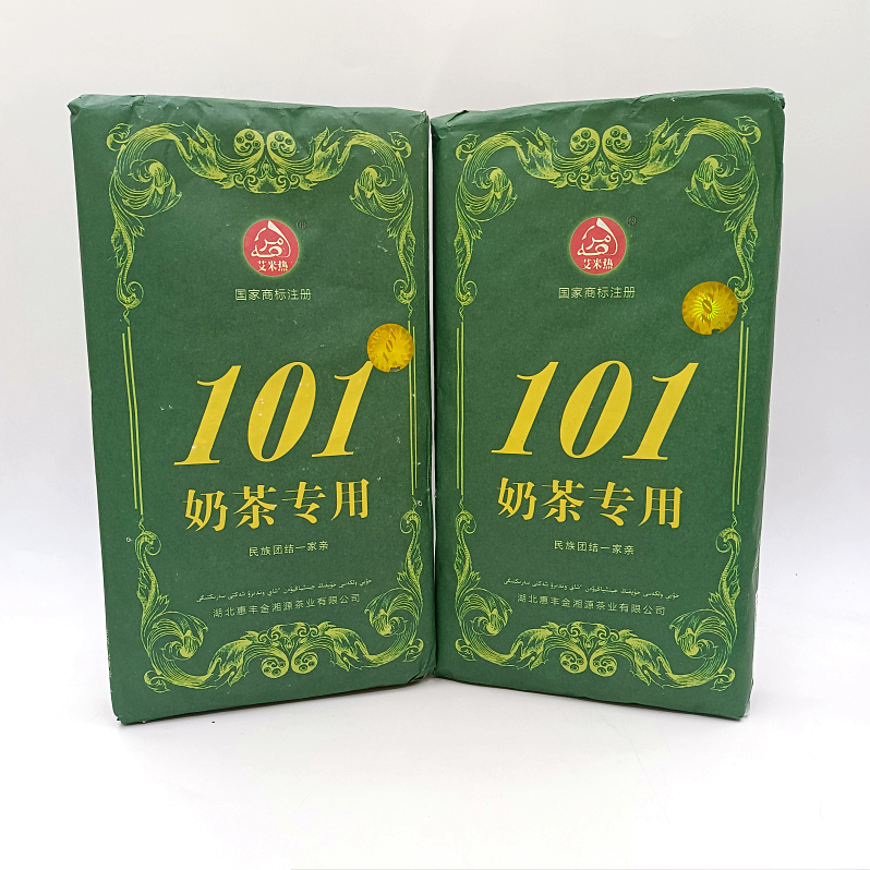 伊犁101奶茶专用伴侣新疆茯砖茶