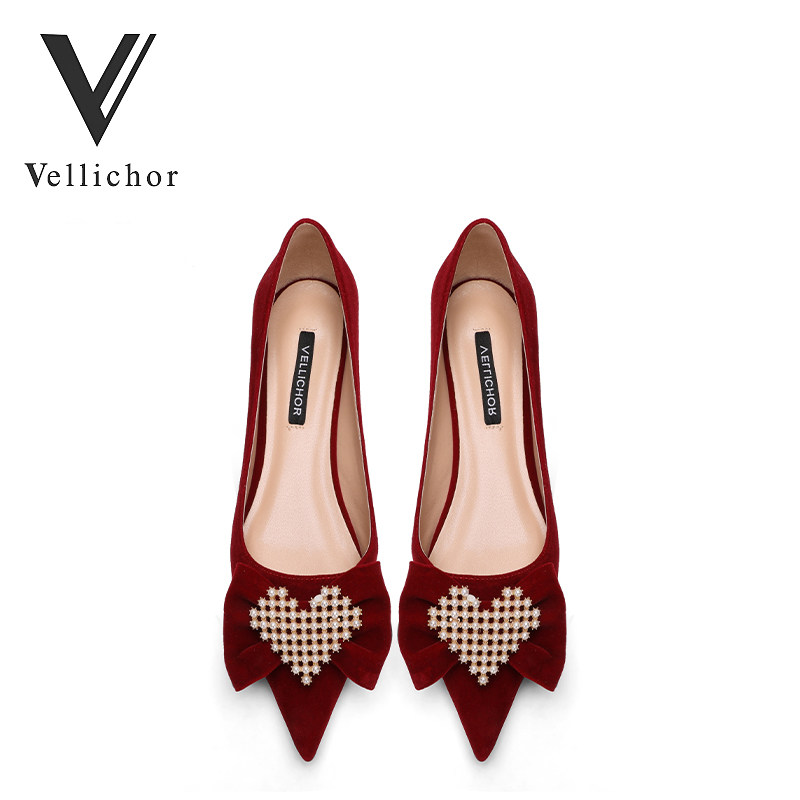 不累脚婚鞋女2024年新款伴娘新娘秀禾敬酒尖头孕妇法式平底新娘鞋,女鞋,婚鞋,淘宝优惠券,粉丝福利购,淘宝优惠卷