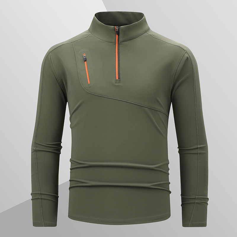 春秋速干T恤男式长袖户外运动防晒宽松跑步训练健身立领快干上衣,户外/登山/野营/旅行用品,速干T恤,淘宝优惠券,粉丝福利购,淘宝优惠卷