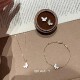 个性 高版 本轻奢小众迷你蝴蝶项链女时尚 高级感耳环手链锁骨链配饰
