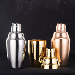 摇酒壶 调酒师 三段式 日本进口YUKIWA经典 调酒器雪克壶SHAKER 款