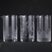 800ml调酒杯 日式 手工刻花搅拌杯鸡尾酒混合 调酒师 Mixing Glass