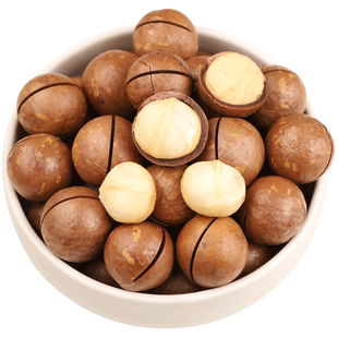 新货大籽澳洲奶油味夏威夷果500克袋装罐装包邮零食送开口器坚果