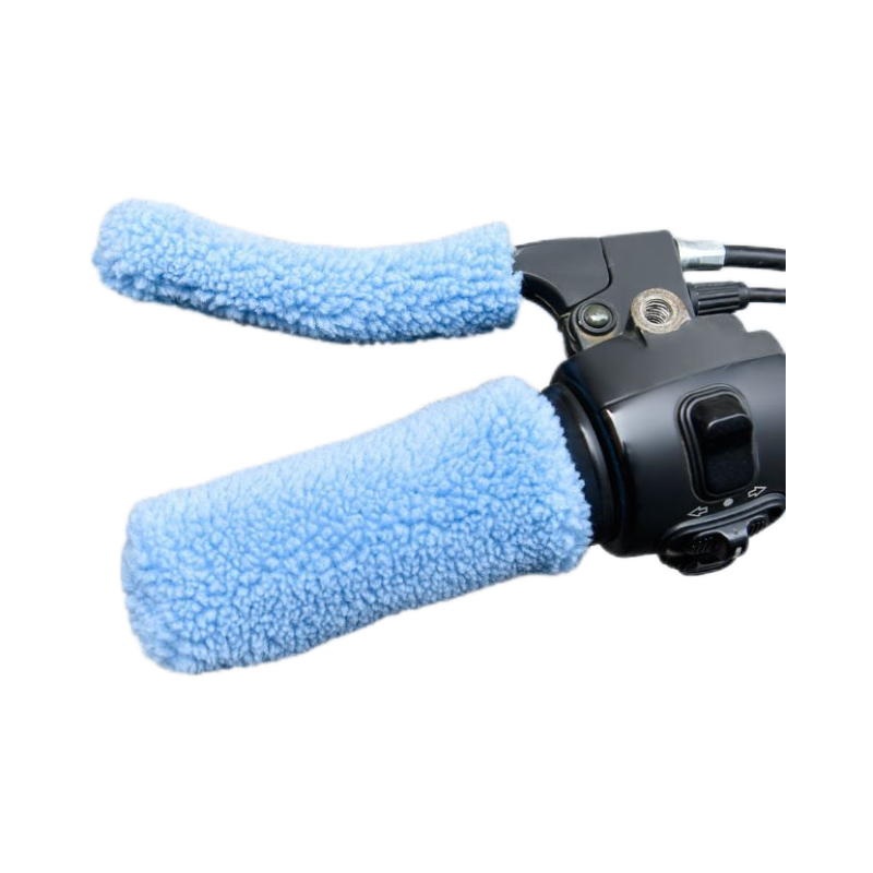 电动车把套摩托车手把套颗粒毛绒防滑保暖冬季电瓶车踏板护手套