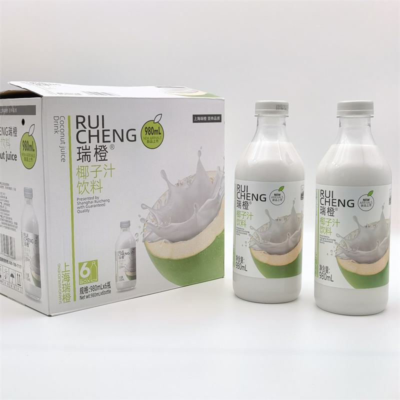 1L瑞橙椰子汁饮料整箱6瓶更优