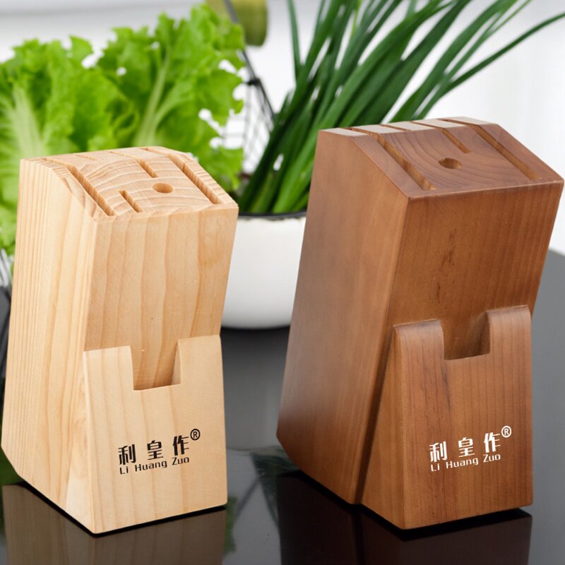 刀架实木刀具菜刀收纳架置物架厨房用品放菜刀架刀具架木刀架刀座