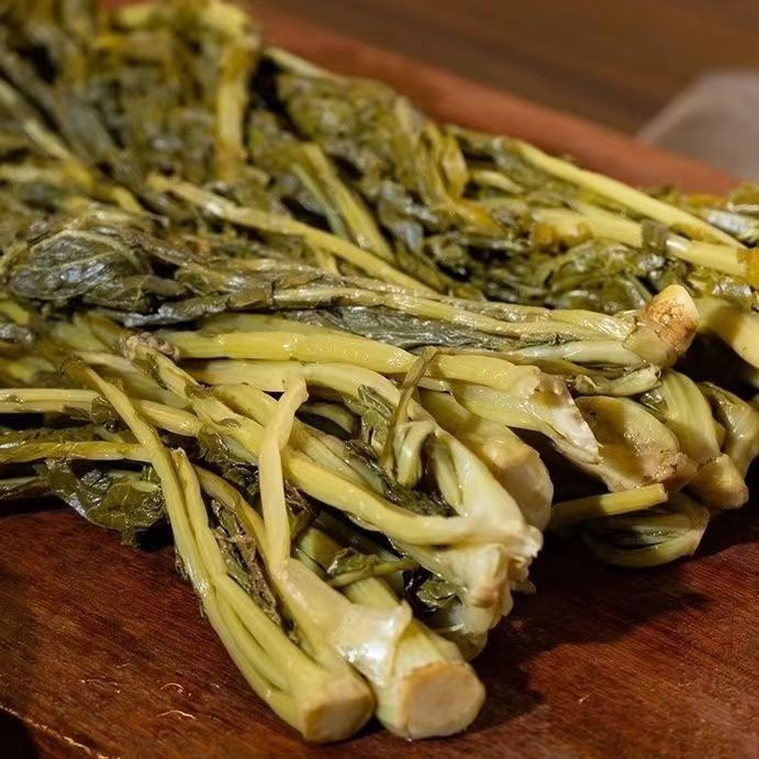 陕南特产雪里红野菜酸菜撩酸菜安康石泉汉阴浆水菜姜水菜紫阳岚皋