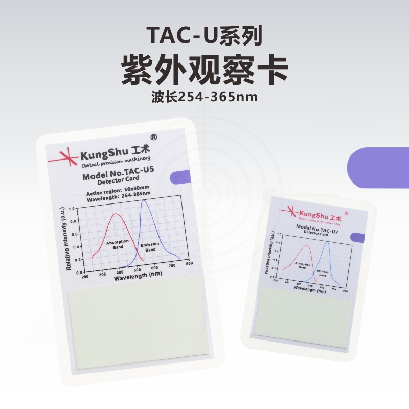 工术紫外显示探测观察激光倍频