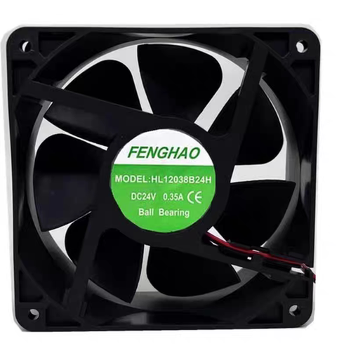 24V全新FENGHAO HL12038S24H/B24H 8025 6025变频器12025风扇9225