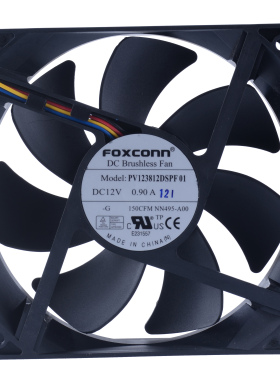 原装FOXCONN富士康12038 12V 0.90A PV123812DSPF 01戴尔散热风扇