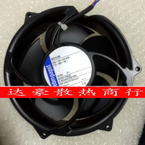 ebmpapst 24V 6314HR/HU 6324/19HP 36W acs510变频器散热风扇ABB