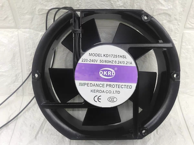 kerda科尔达 KD17251HBL/HSL 220V-240V 0.21A/0.24A机柜散热风扇