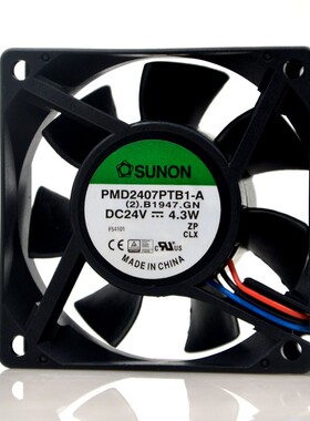 SUNON PMD2408PKB1/PTB1-A丹佛斯FC301 5.5KW变频器2407风扇DC24V