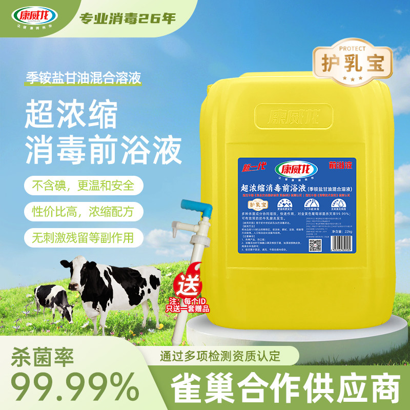 奶牛前药浴110超浓缩预防乳房