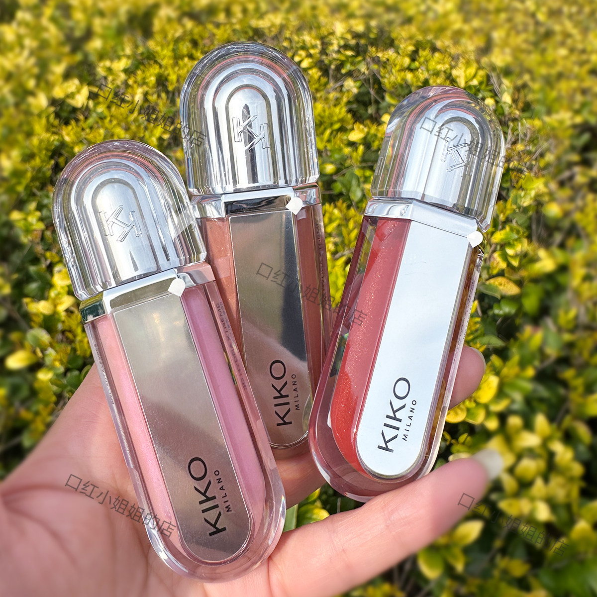 现货Kiko升级版丰唇3d唇釉唇蜜滋润镜面水光01 02 03 04 05 06号