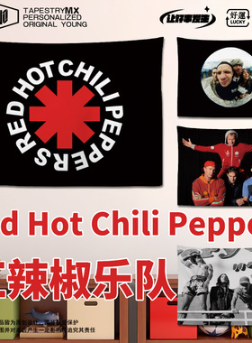 氛围感装饰美国洛杉矶摇滚乐队红辣椒乐队Red Hot Chili Peppers