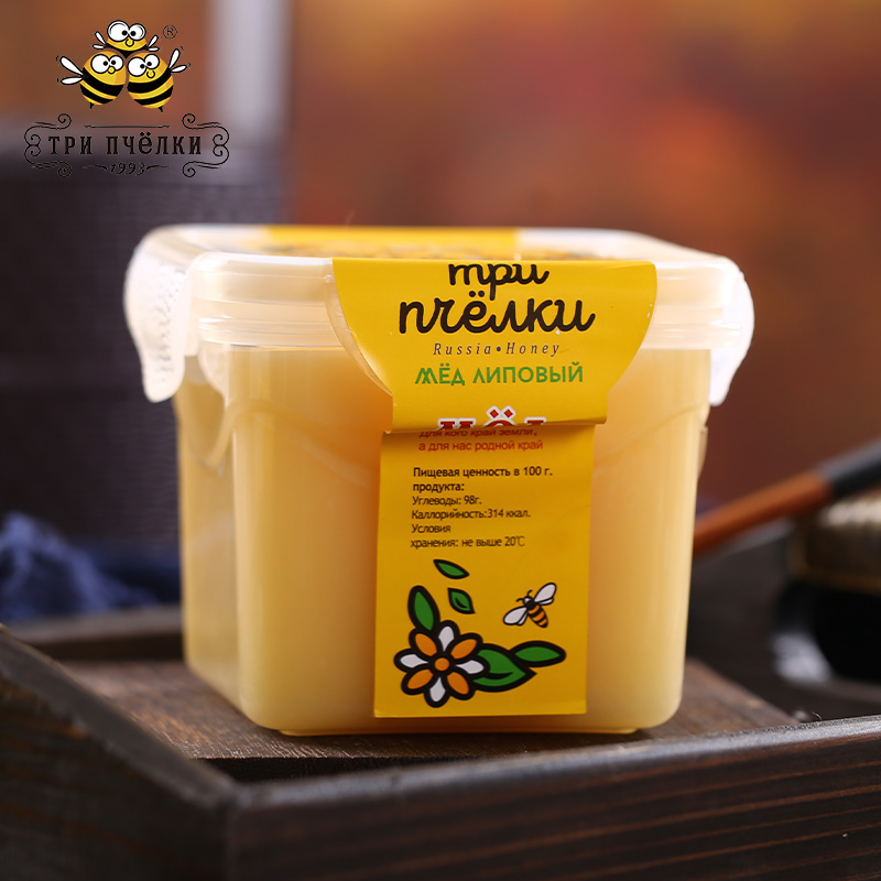 特里普乔卡蜂蜜俄罗斯椴树蜜天然