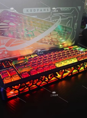 wooting80he+键盘改装客制化游戏磁轴满改holy80初号机全新现货