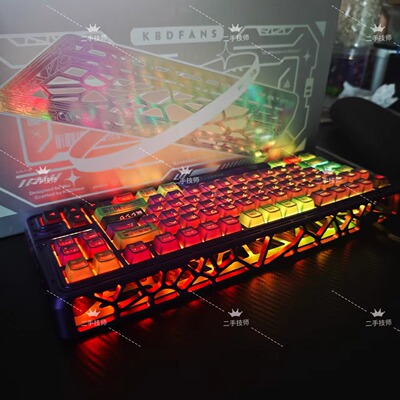 wooting80he+键盘改装客制化游戏磁轴满改holy80初号机全新现货