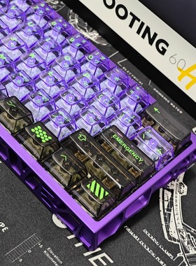 wooting改装成品客制化满改60heV2现货高配holy外壳初号机键帽