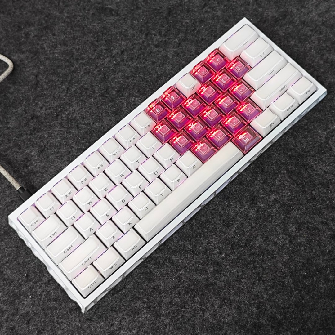 wooting60heV2满改键盘全新改装客制化定制磁轴旗舰店打瓦三角洲
