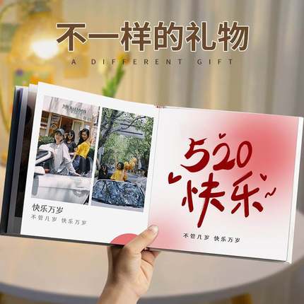 520礼物生日礼物闺蜜女生男生送女友男朋友照片定制实用走心高级